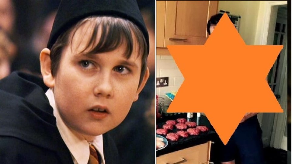 Herec Matthew Lewis na sobě opravdu zamakal